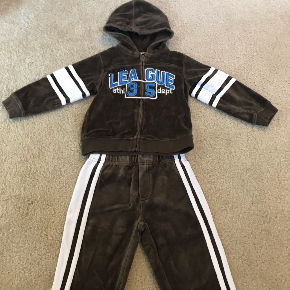 Fleece hoodie set 18 months